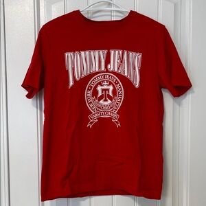 Tommy Hilfiger Red Short Sleeve Tee